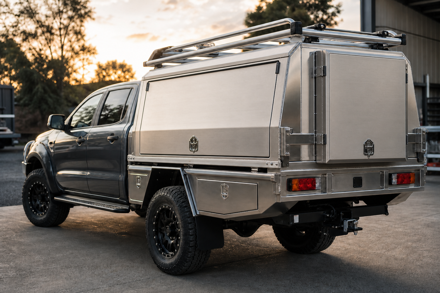 Custom ute canopy